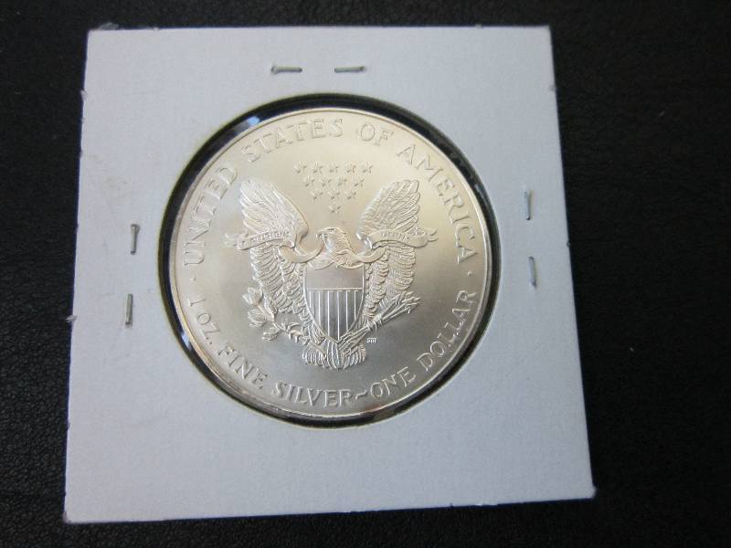 1995 Silver Eagle One Dollar, 1 oz ...
