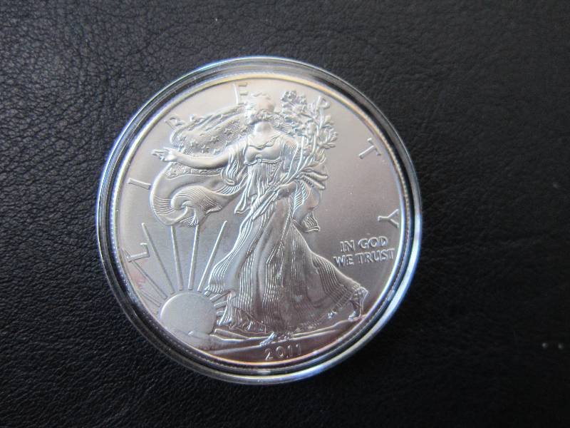 2011 Silver Eagle One Dollar, 1 oz ...