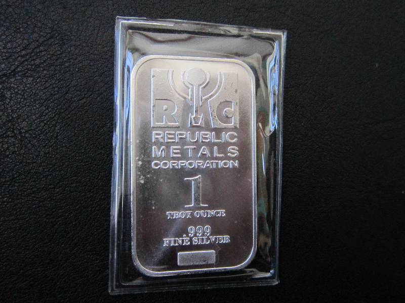 Republic Metals 1 oz .999 fine silv...