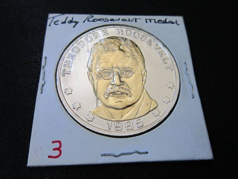 1985 Theodore Roosevelt Medal 1919 ...