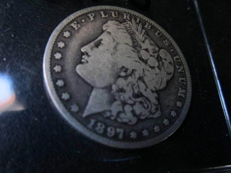 1897 O Morgan Silver Dollar...