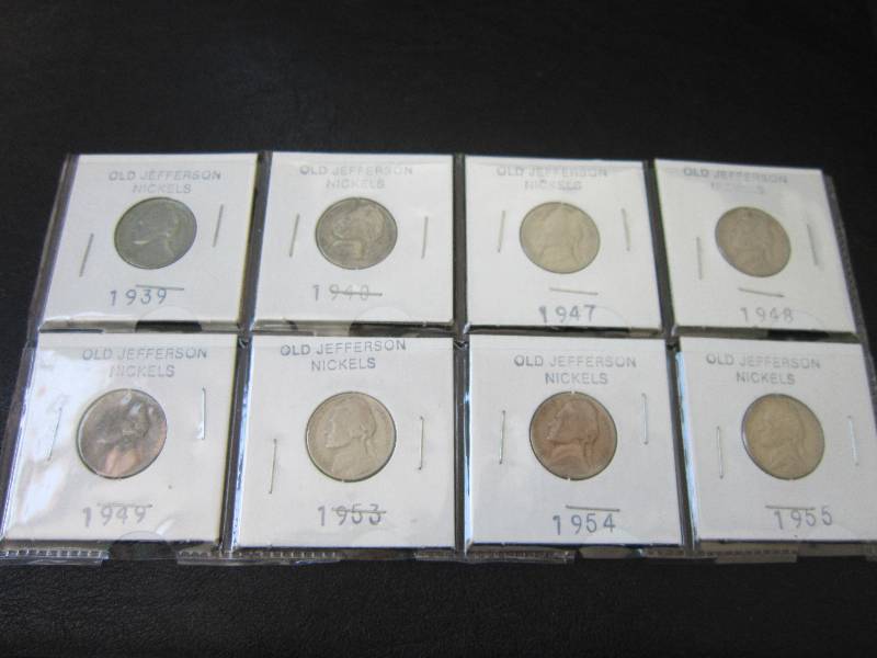 Sheet of Jefferson Nickels...