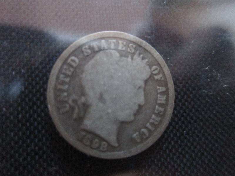 1898 United States Dime...