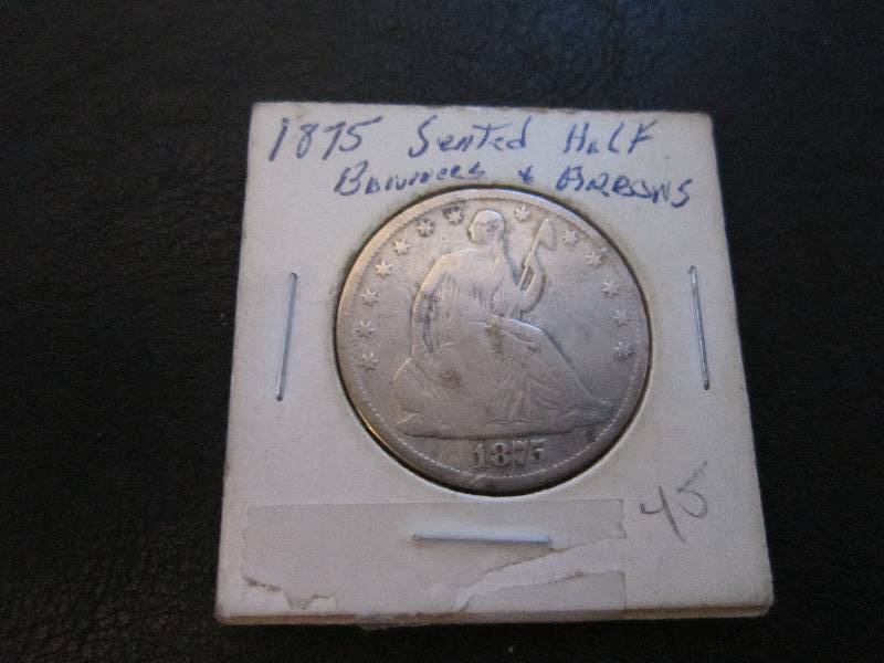 1875 Seated Half Dollar ...