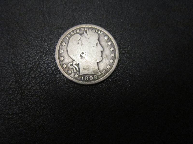 1899 Quarter Dollar...