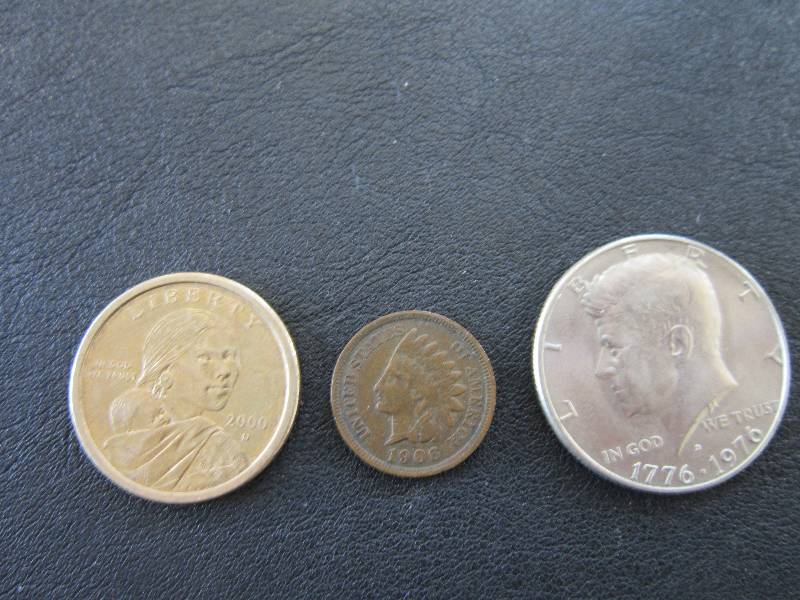1906 Indian Head Cent, 200 D Sacaja...