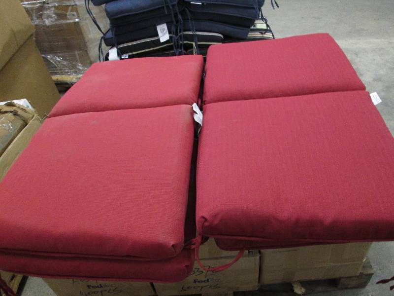 lot 5 image: Lot of 4 Hampton Bay Chili Colored ...