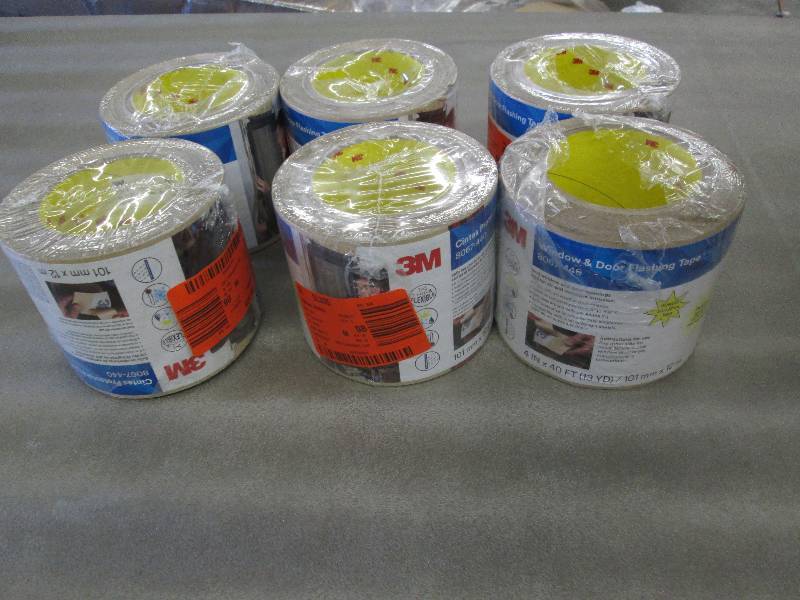 lot 47 image: 6 Rolls 3M Window & Door Flashing T...