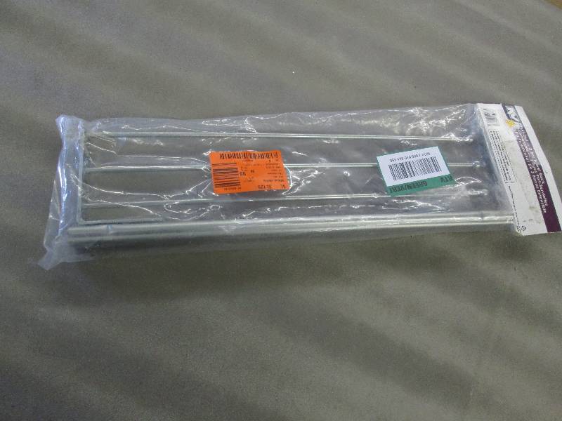 lot 63 image: Pull out 3 Bar Towel Rack Retail $2...