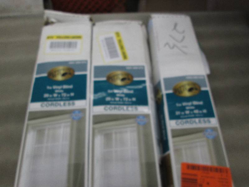 lot 92 image: Lot of 2 Hampton Bay White Cordless...