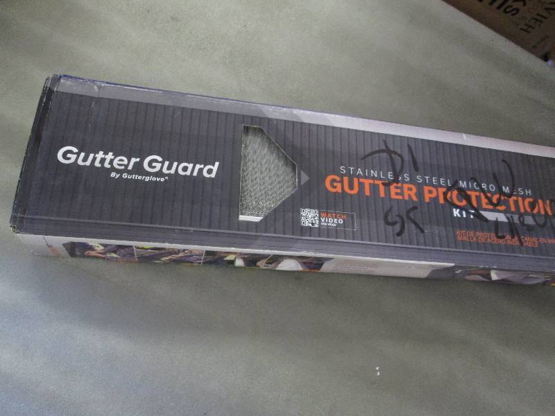 lot 147 image: Gutter Guard by Gutterglove 30 ft S...