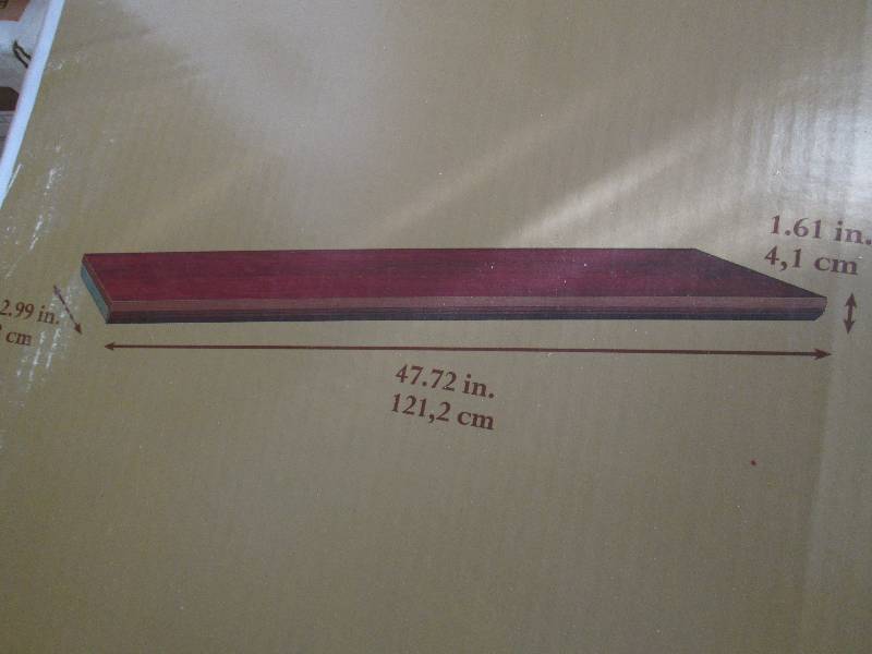 lot 155 image: ClosetMaid Impressions 48 in. Dark ...