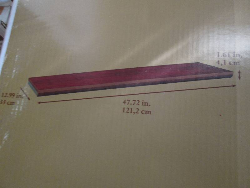 lot 156 image: ClosetMaid Impressions 48 in. Dark ...