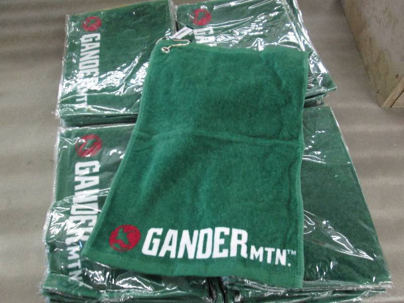 lot 187 image: Lot of 40 Gander Mountain Golf Towe...