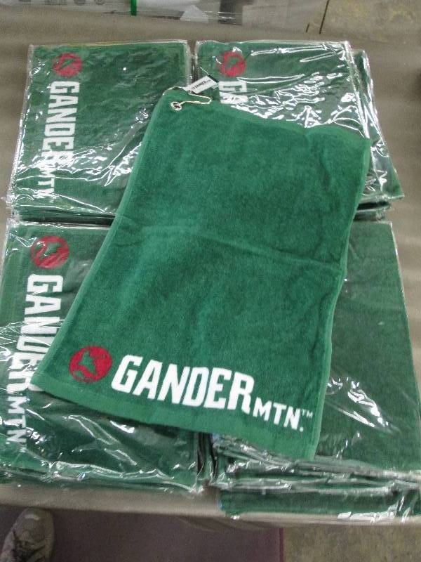 lot 191 image: Lot of 40 Gander Mountain Golf Towe...