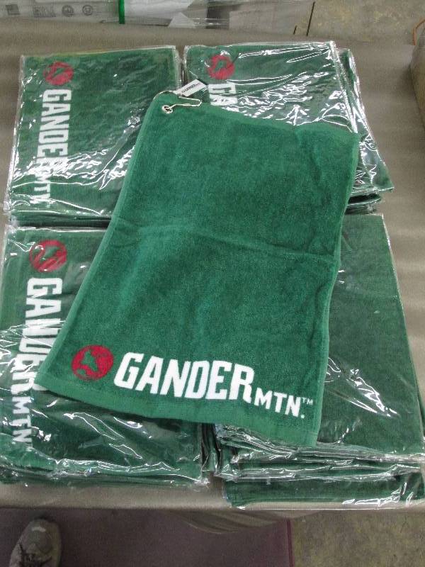 lot 192 image: Lot of 40 Gander Mountain Golf Towe...