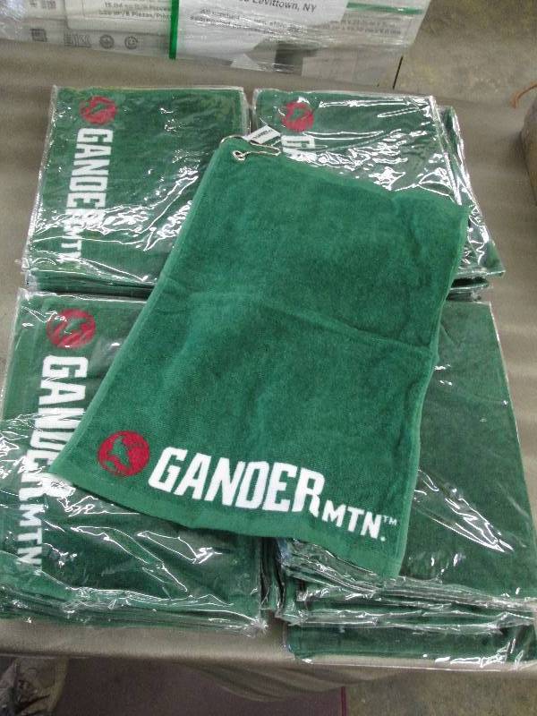 lot 196 image: Lot of 40 Gander Mountain Golf Towe...