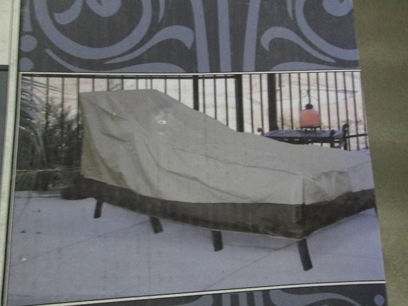 lot 210 image: SureFit Patio Armour Patio Chaise L...