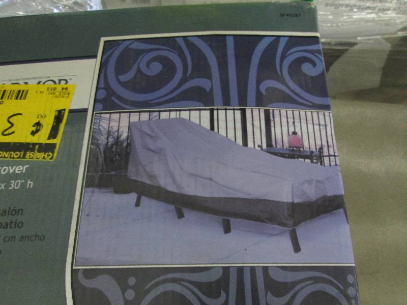 lot 211 image: SureFit Patio Armour Patio Chaise L...