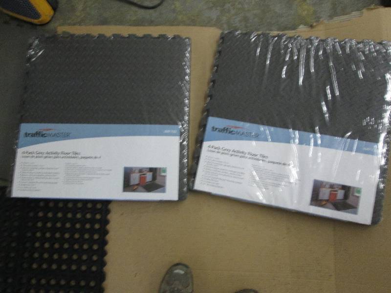 lot 232 image: Lot of 2 TrafficMaster Black Diamon...