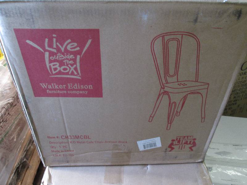 lot 277 image: Walker Edison Furniture Company Ant...