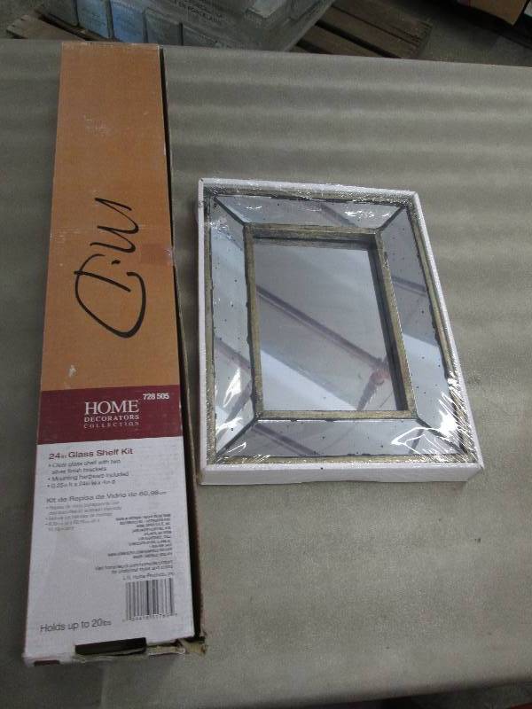 lot 309 image: Decorative Mirror, Home Decorators ...