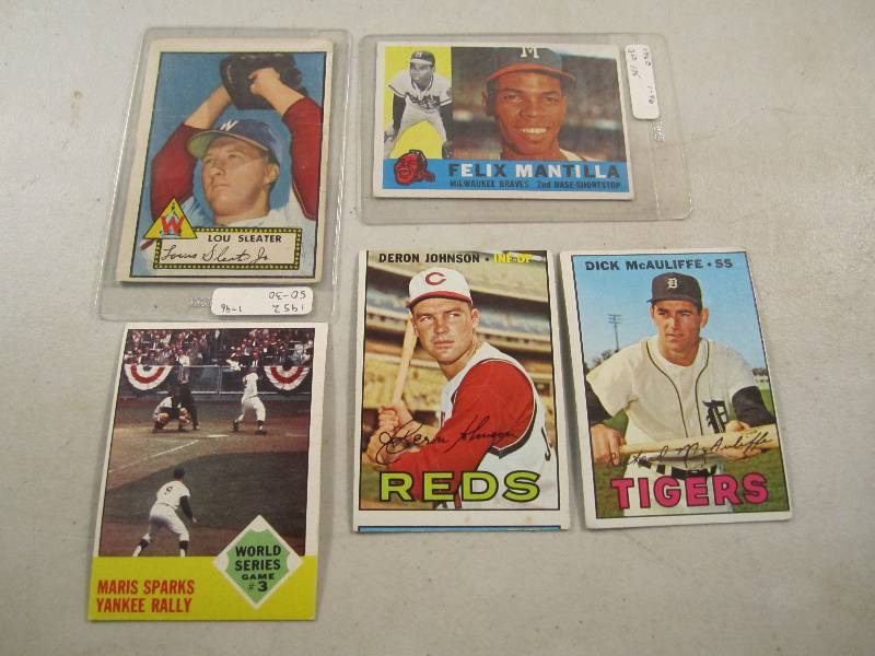 Lot of 5 - 1 1952 and 4 from the 60...