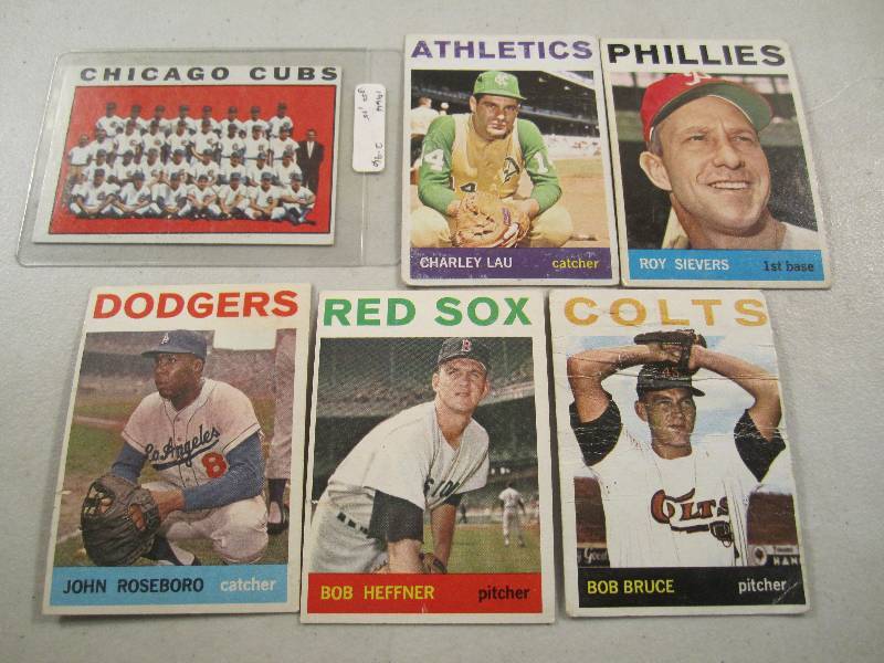 Lot of 6 - 1964 Topps Baseball Card...