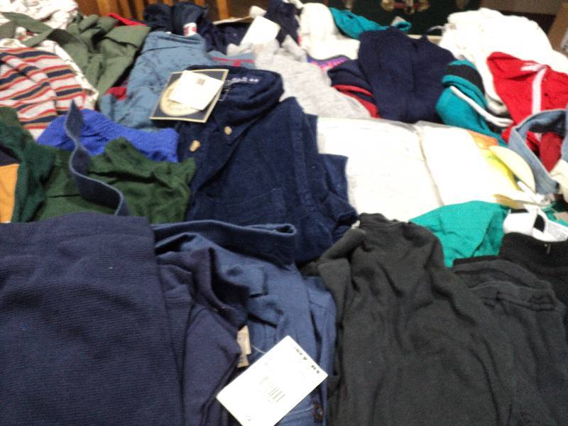 lot 30 image: New boys clothing - all with tags ...