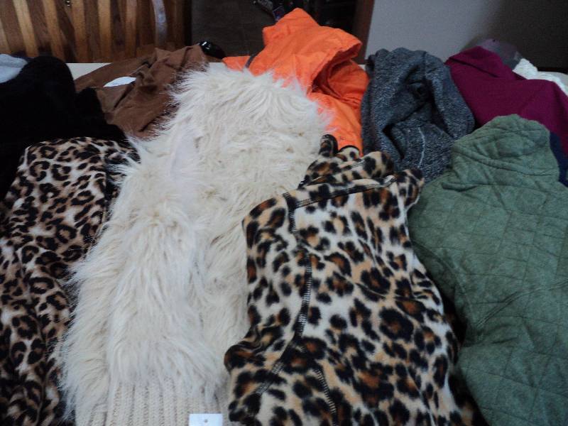 lot 50 image: Womens jackets, vests, and tops - ...