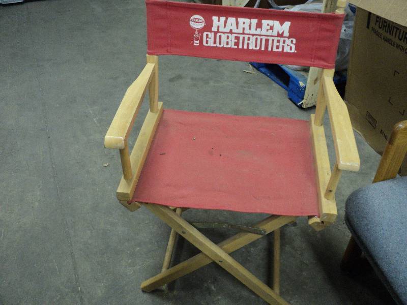 lot 60 image: Harlem Globetrotters chair...