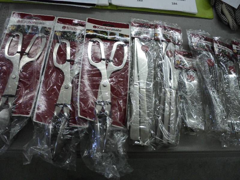 lot 180 image: Set of Kitchenmate utensils - stain...