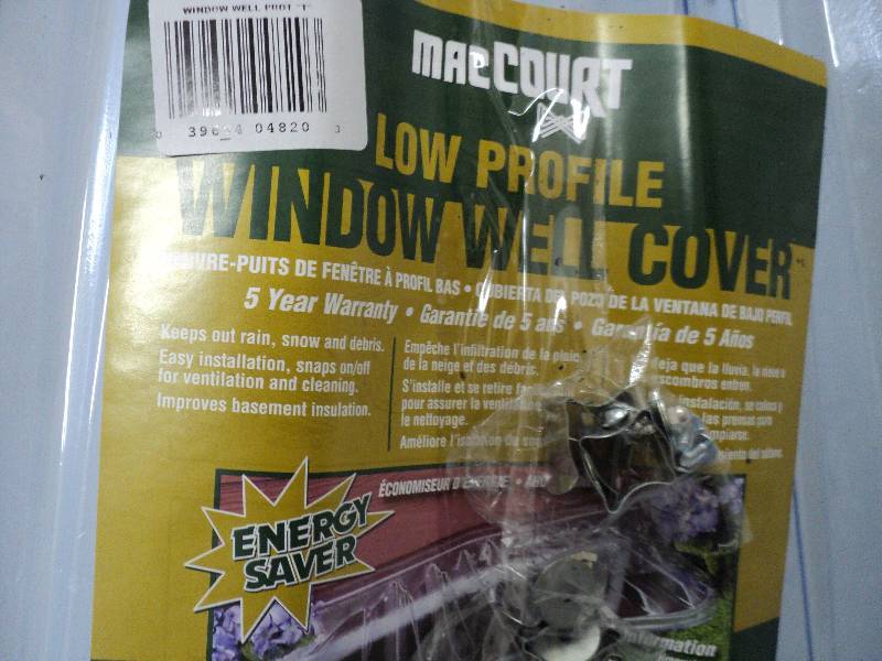 lot 216 image: 2 window well covers...