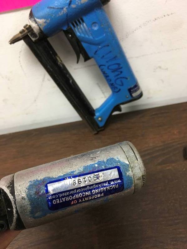 lot 8 image: Lot of two  fastener stapler in working conditions