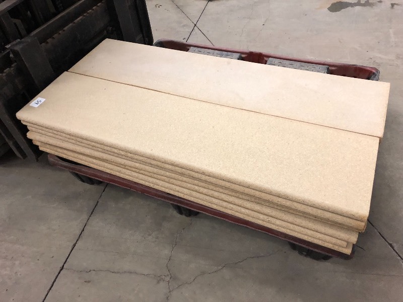 lot 54 image: (14) Unused 12x48 Stair Treads ...