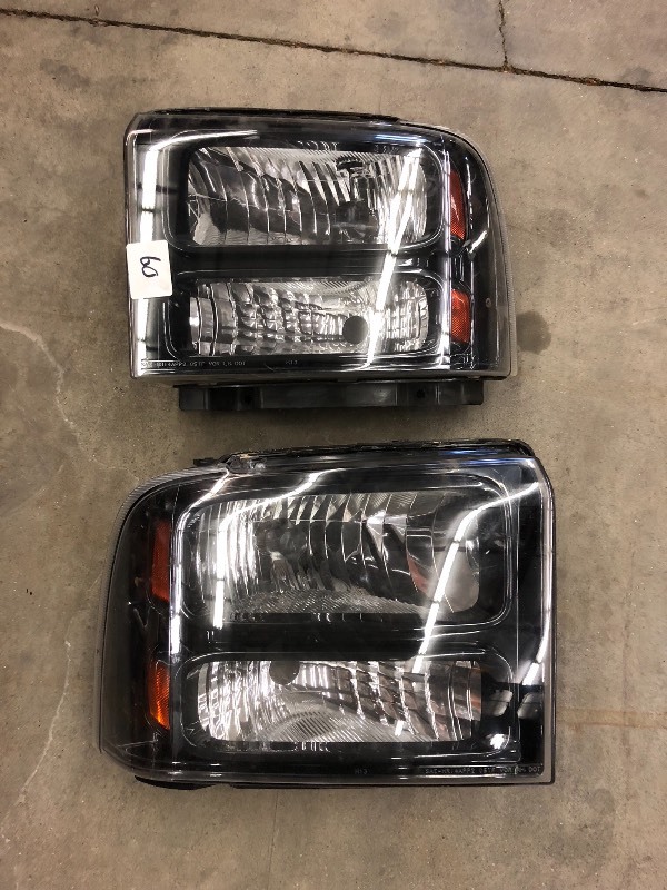 lot 60 image: Pair Of Unknown Truck Headlights ...