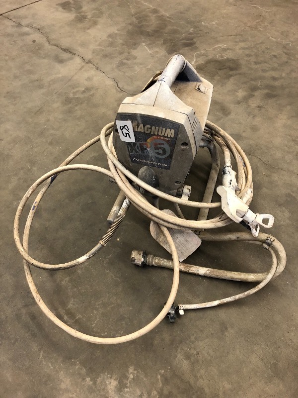 lot 85 image: Graco XR5 Commercial Paint Sprayer ...