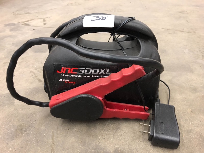 lot 38 image: JNC 300XL 12Volt Jump Pack, Works ...