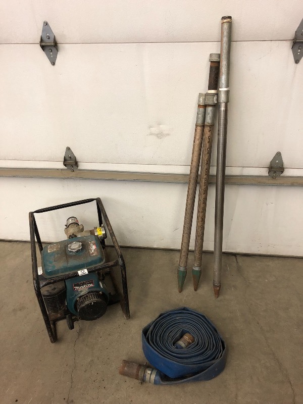 lot 10 image: Makita Comercial 2 Gas-Powered Wat...