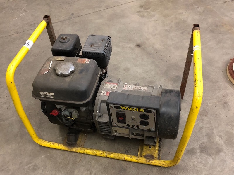 lot 95 image: Wacker G2.5 Commercial Generator, H...