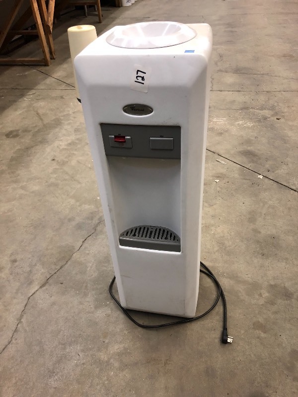 lot 127 image: Whirlpool HotCold Water Dispenser ...