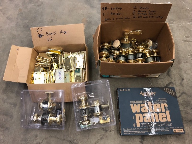 lot 83 image: Lot Of AprilAire Waterpanel Evapor...