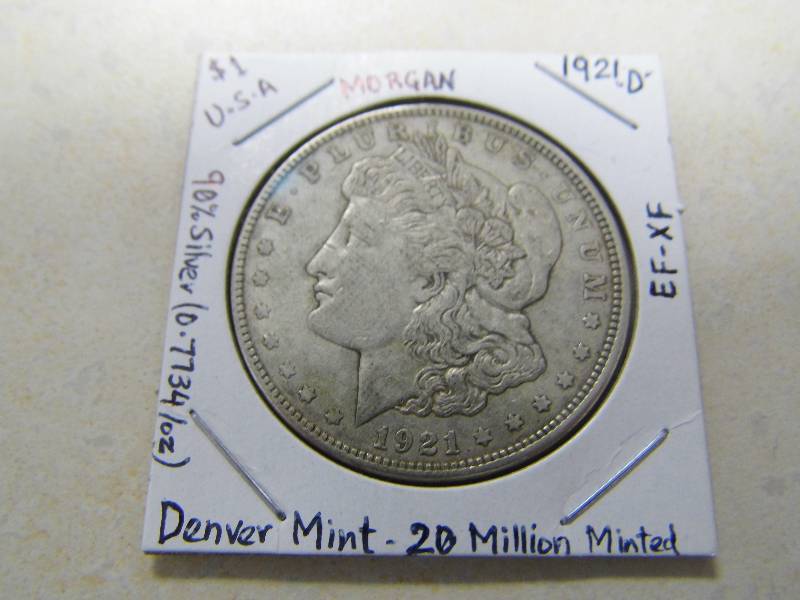 1921 - D Morgan Dollar