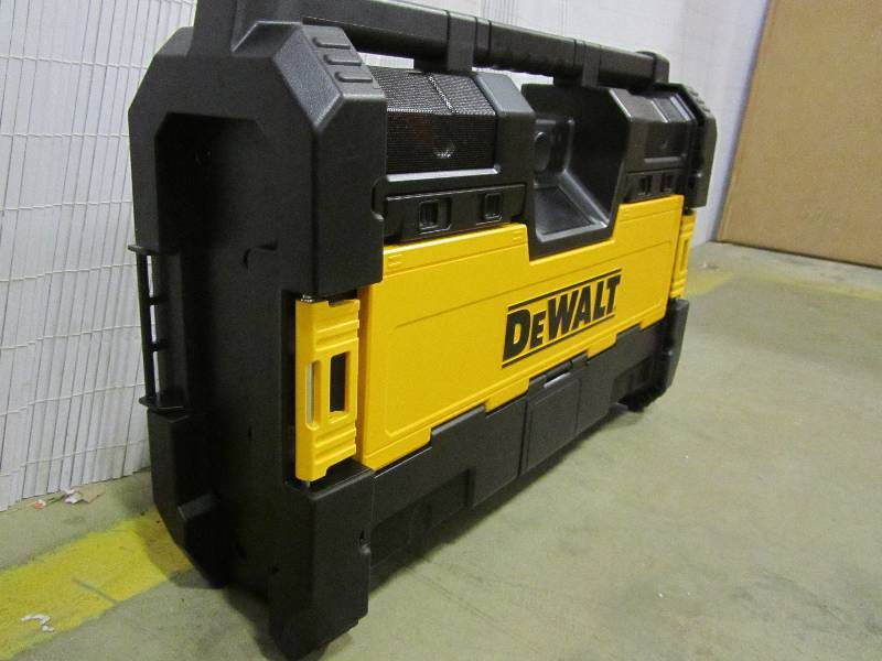 lot 12 image: DEWALT ToughSystem 14-12 in. Portable and Stackable RadioDigital Music Player with Bluetooth and Battery Charger
