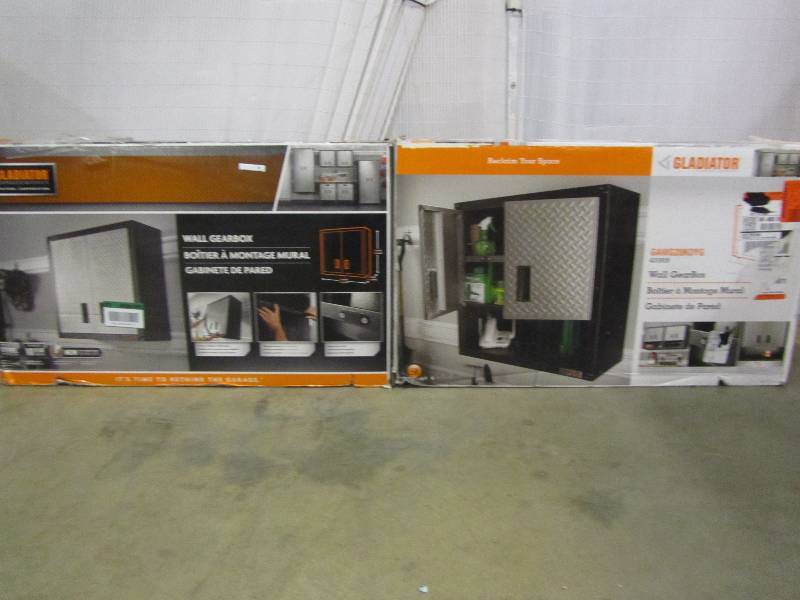 lot 20 image: Gladiator wall cabinets