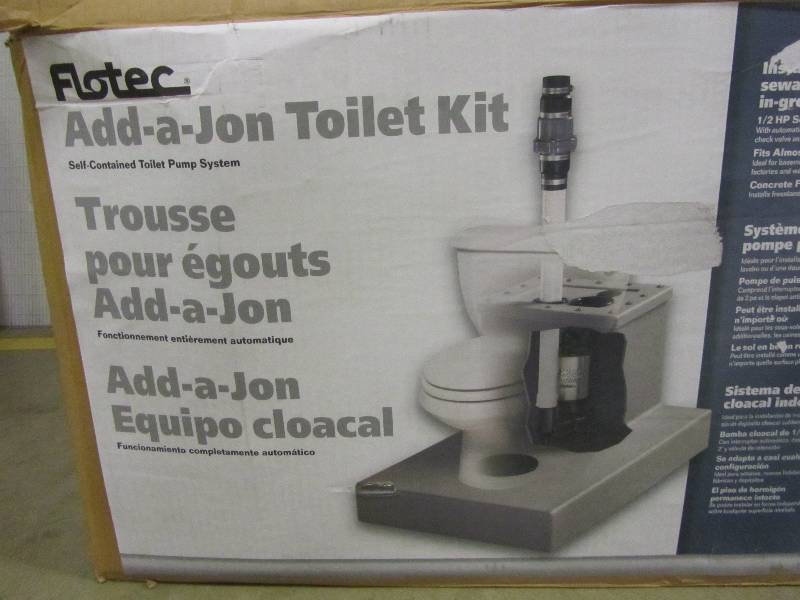 lot 38 image: Flotec Commercial Pumps Add-A-Jon 12 HP Sewage Pump Kit