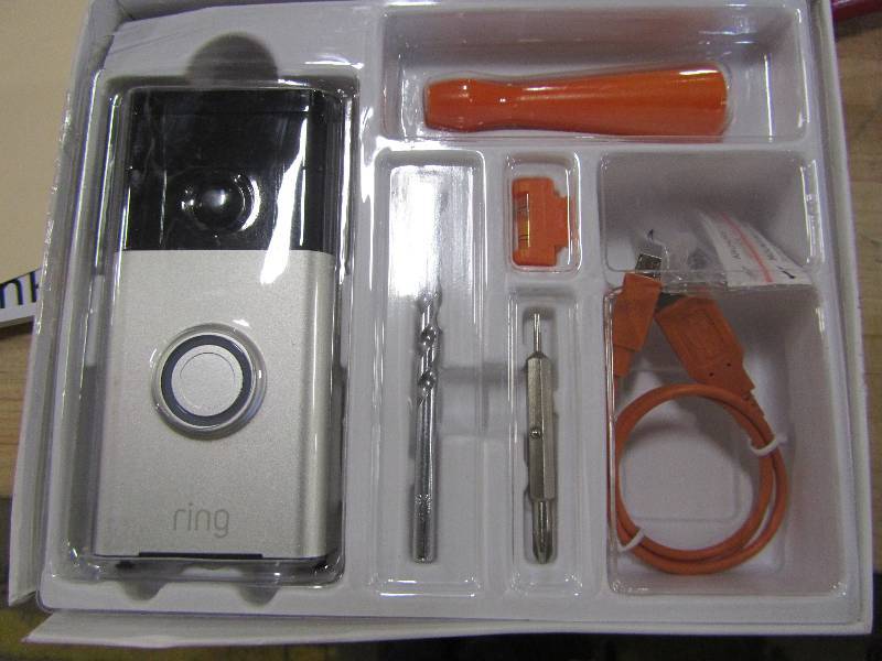 lot 50 image: Ring Wireless Video Doorbell