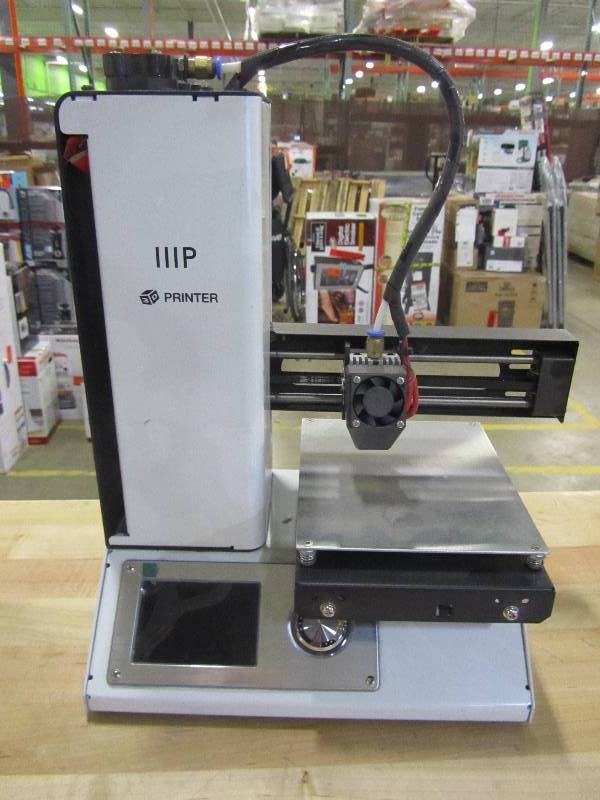 lot 53 image: Monoprice MP Select Compact Desktop Mini 3D Printer