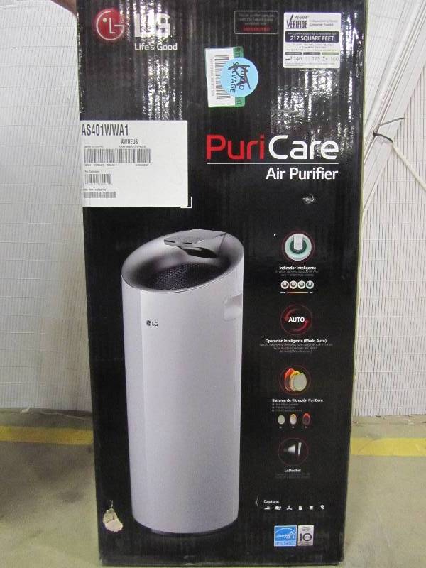 lot 69 image: LG Electronics PuriCare 3-Stage Filter Air Purifier with Smart Air Quality Sensor and LoDecibel Operation