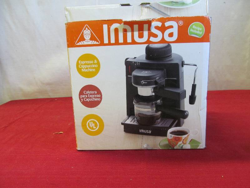 lot 156 image: Imusa Espresso machine